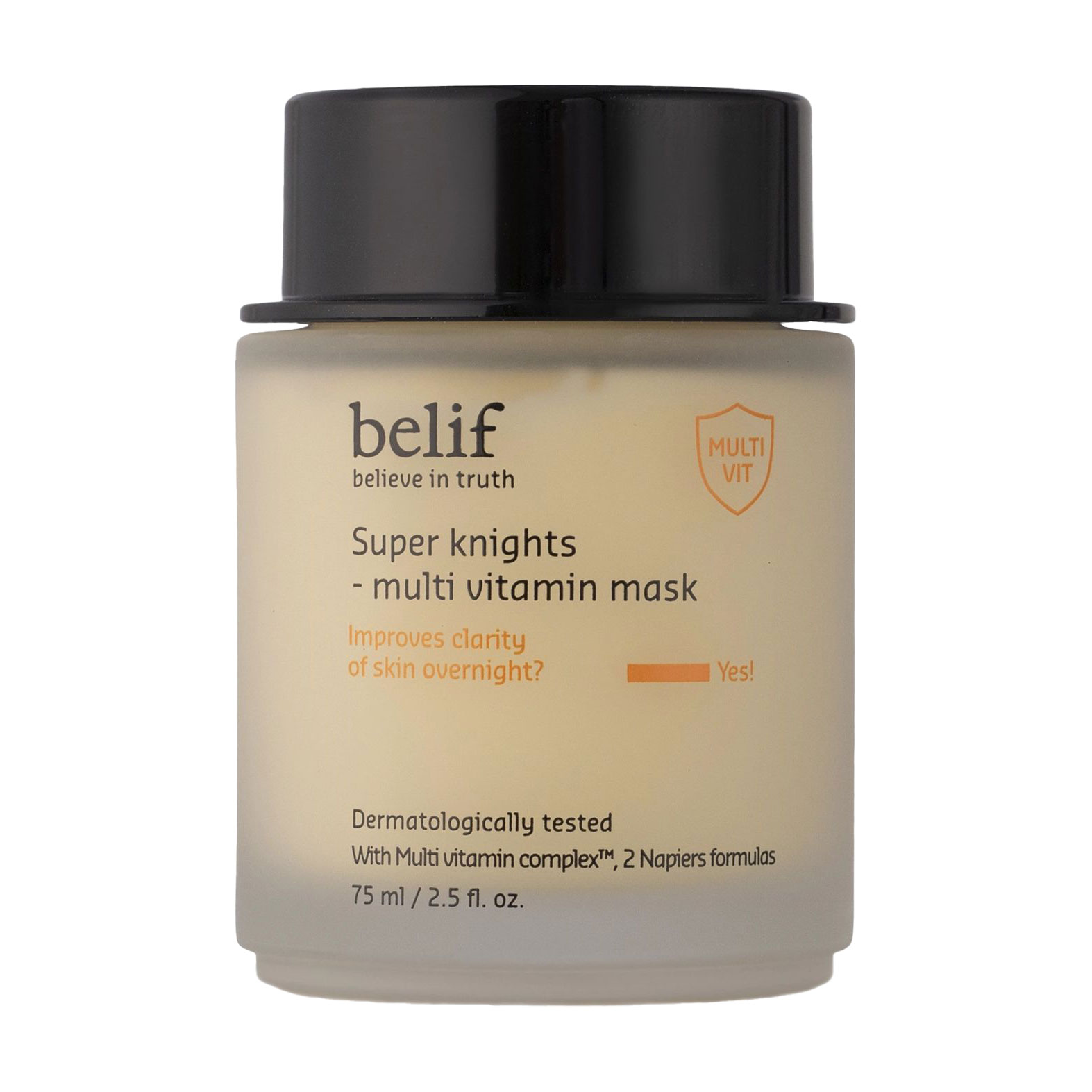 Нічна мультивітамінна маска для обличчя Belif Super Knights Multi Vitamin Sleeping Mask, 75 мл